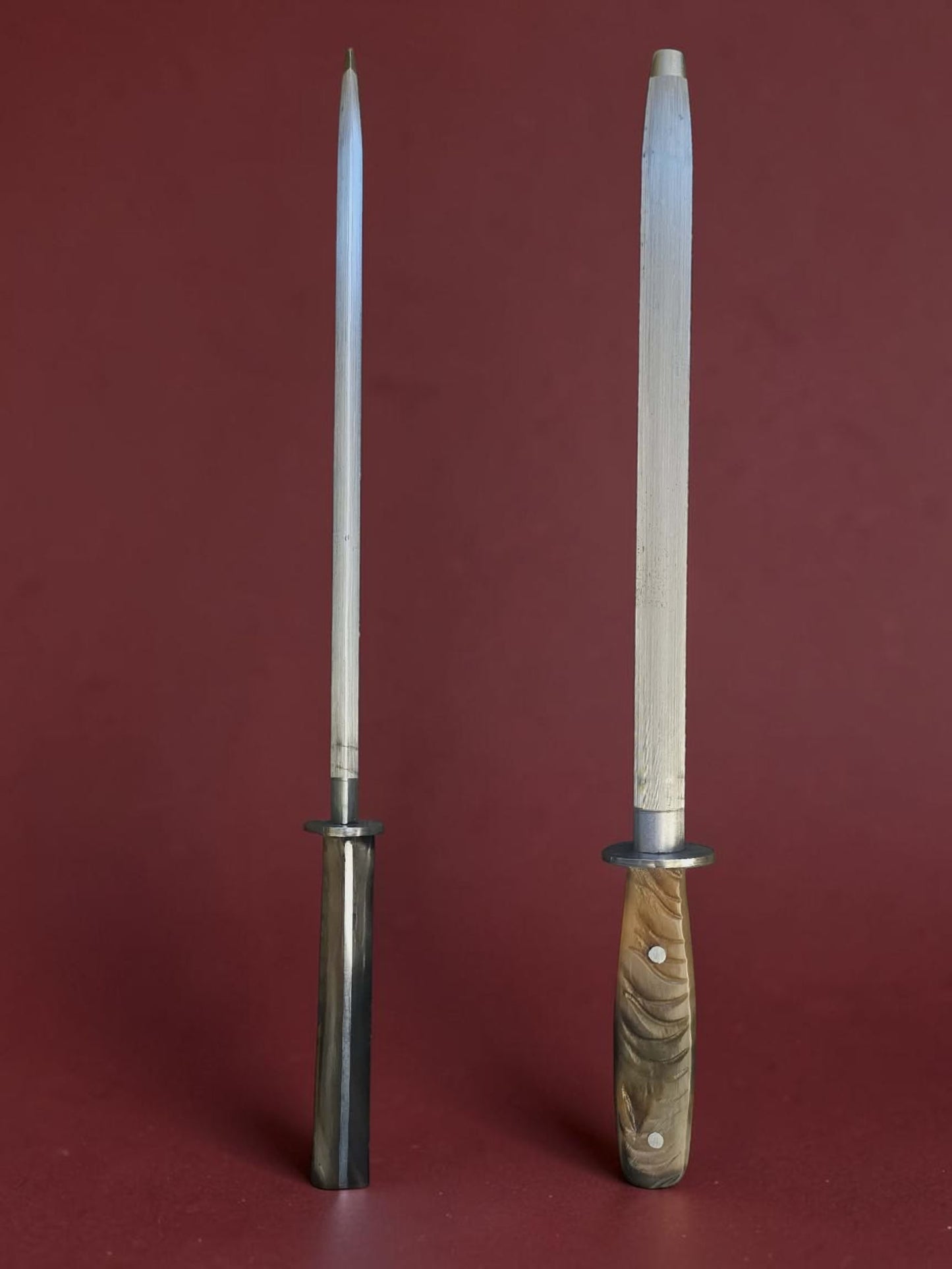 K008 Sharpening Rod - Hard Carbon & Horn