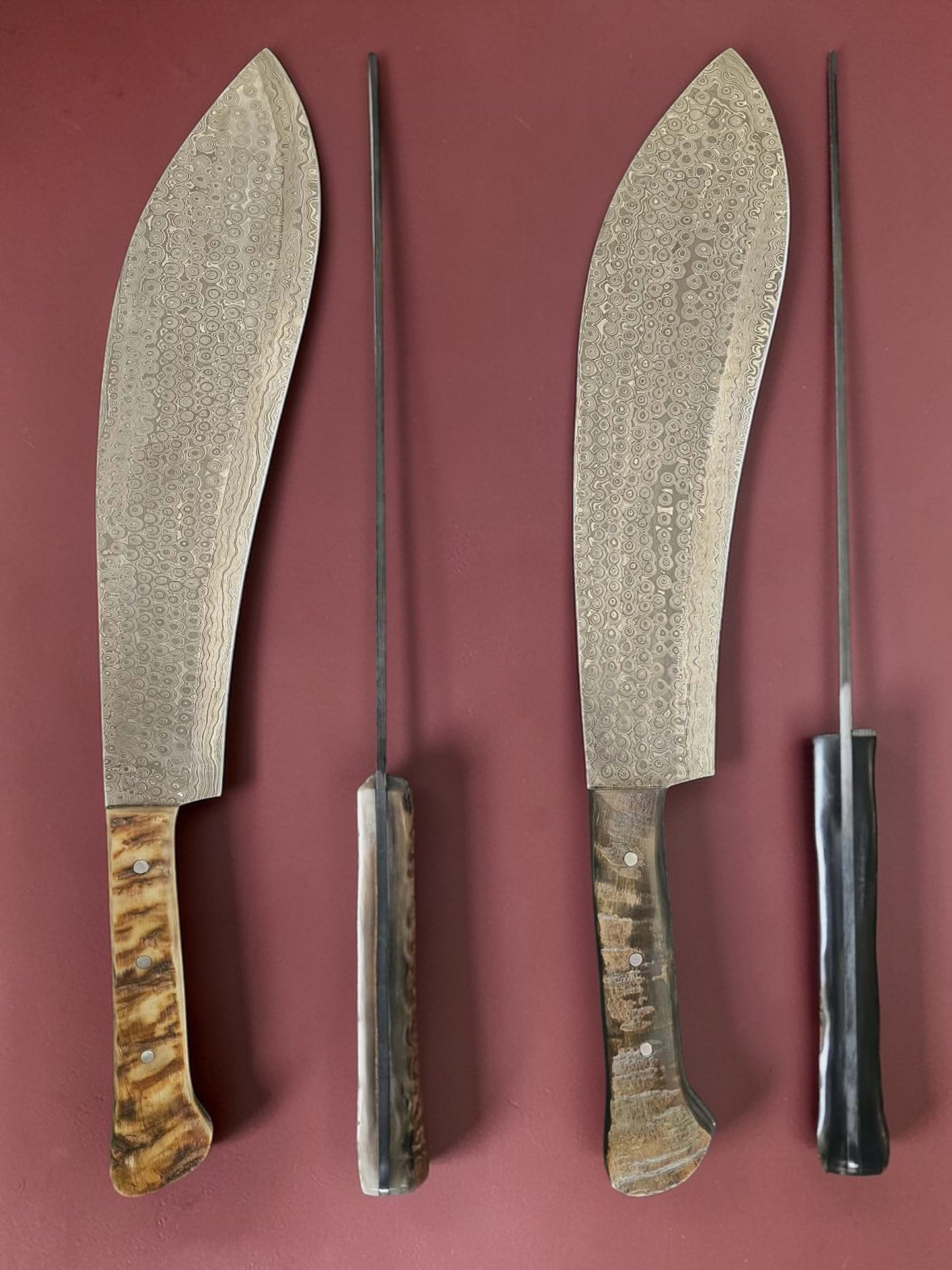 K007 - Ppala - Damascus Steel & Horn