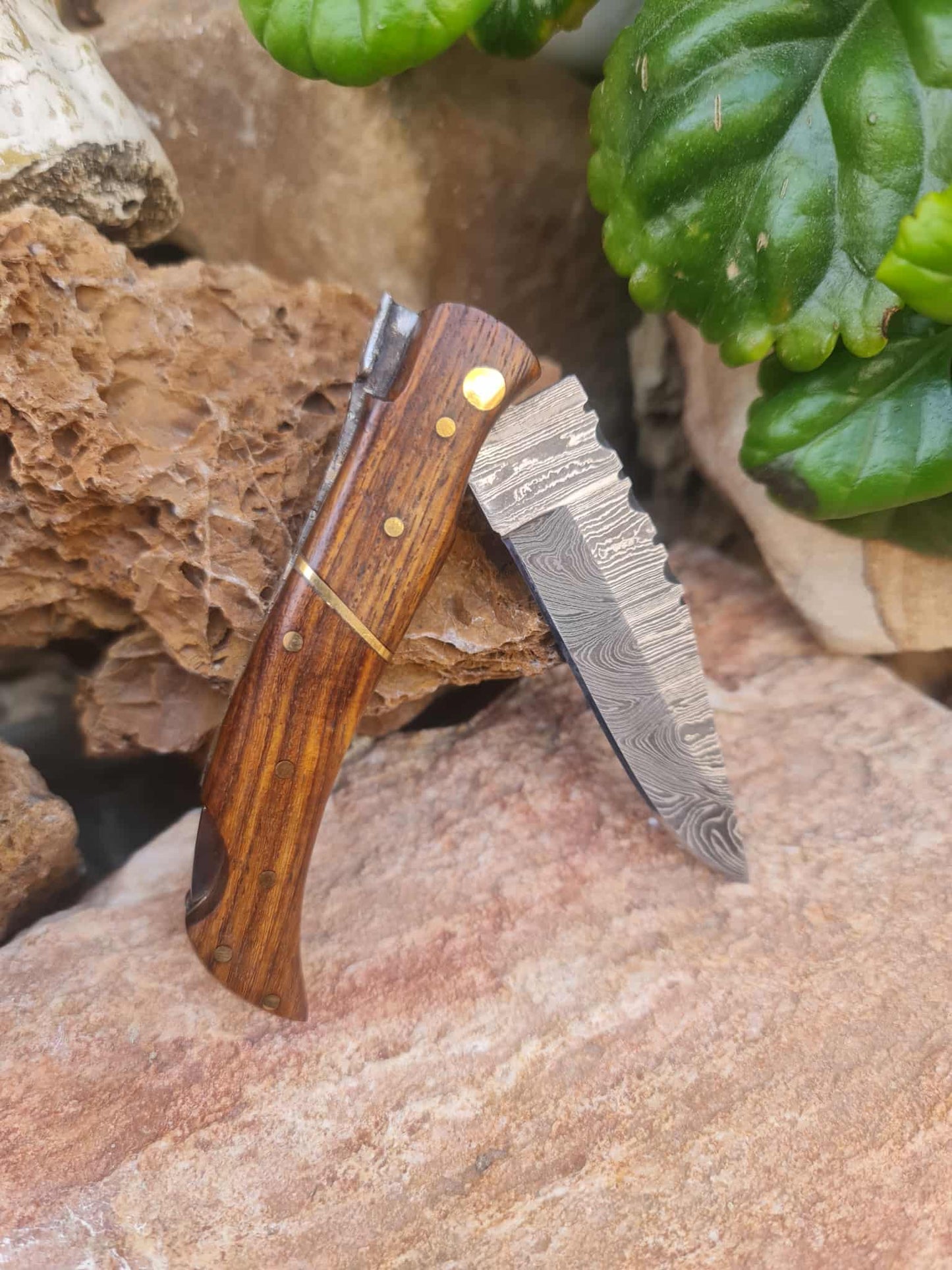 Handmade 19cm Laguiole Élite with Damascus Steel & Walnut wood