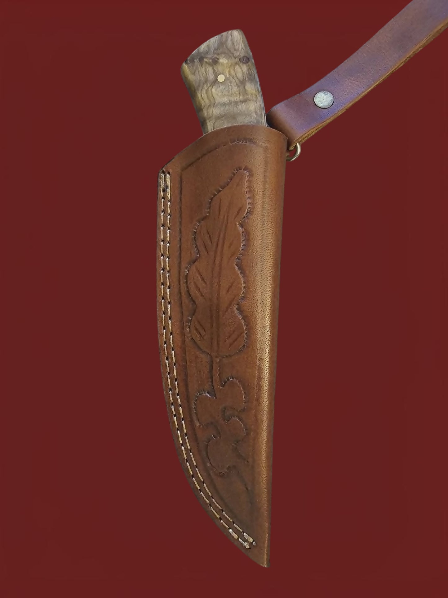 R027 Hunting Knife Cu-Mai & Horn