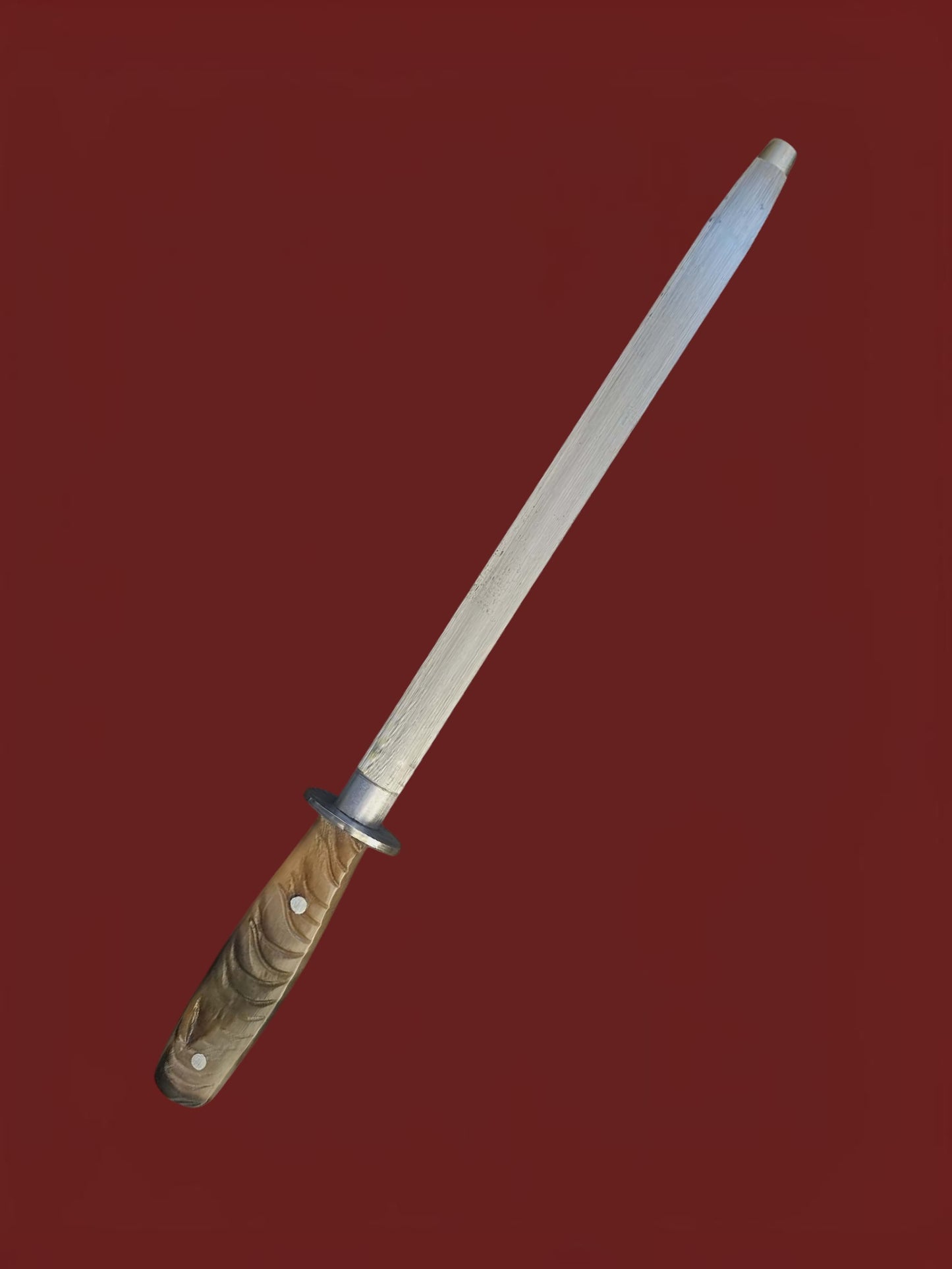 K008 Sharpening Rod - Hard Carbon & Horn