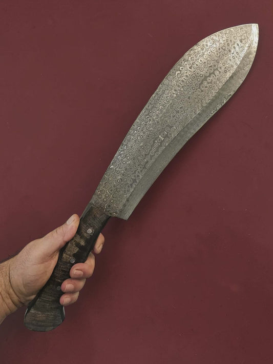 K007 - Ppala - Damascus Steel & Horn