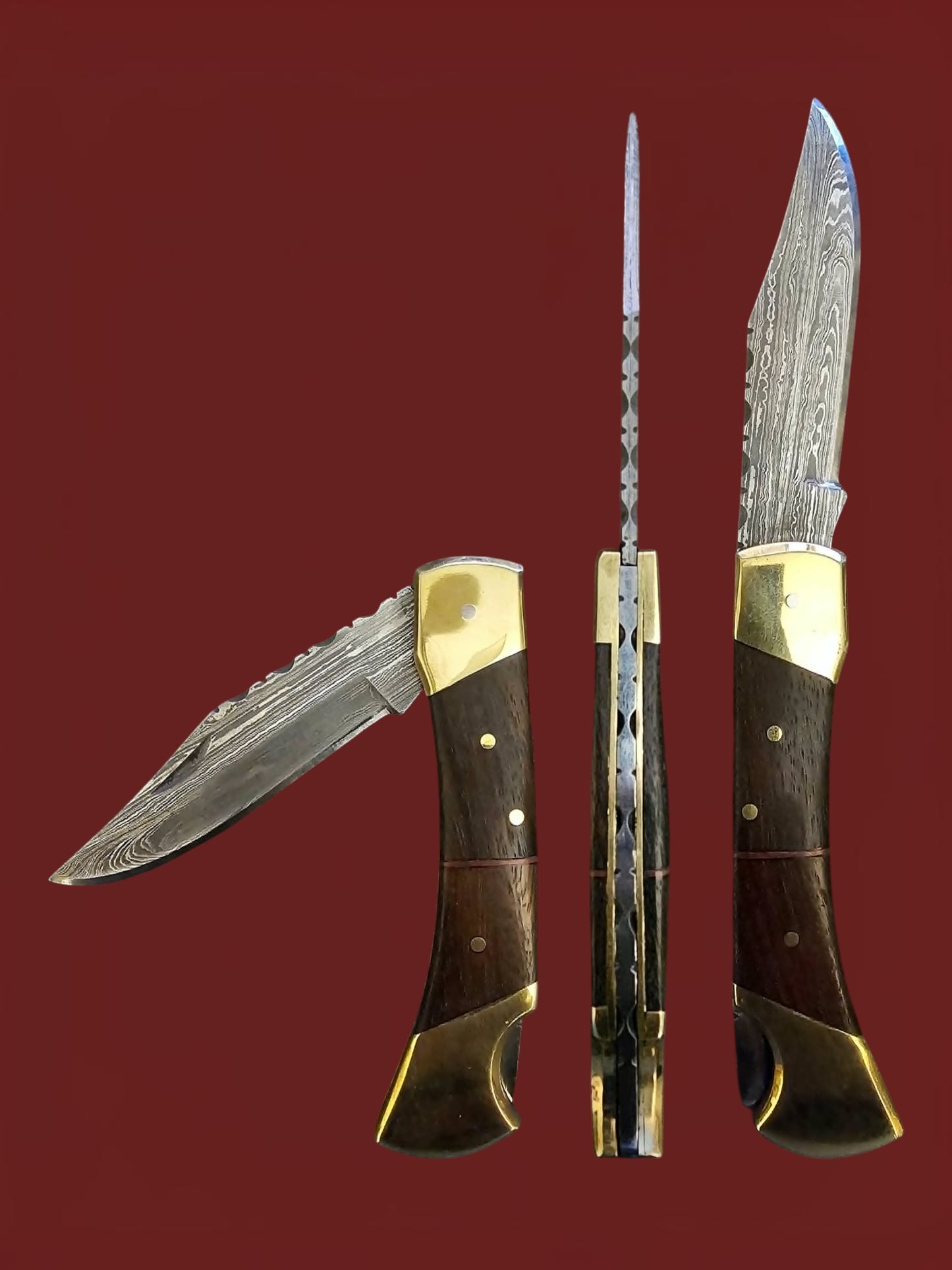 F119 Tsiakkoui - Damascus Steel  & Wood