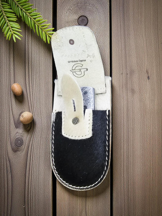 Z009 Elite Wild Ibex Leather Sheath — Premium Folding Knife Sheath for all Folding Knives