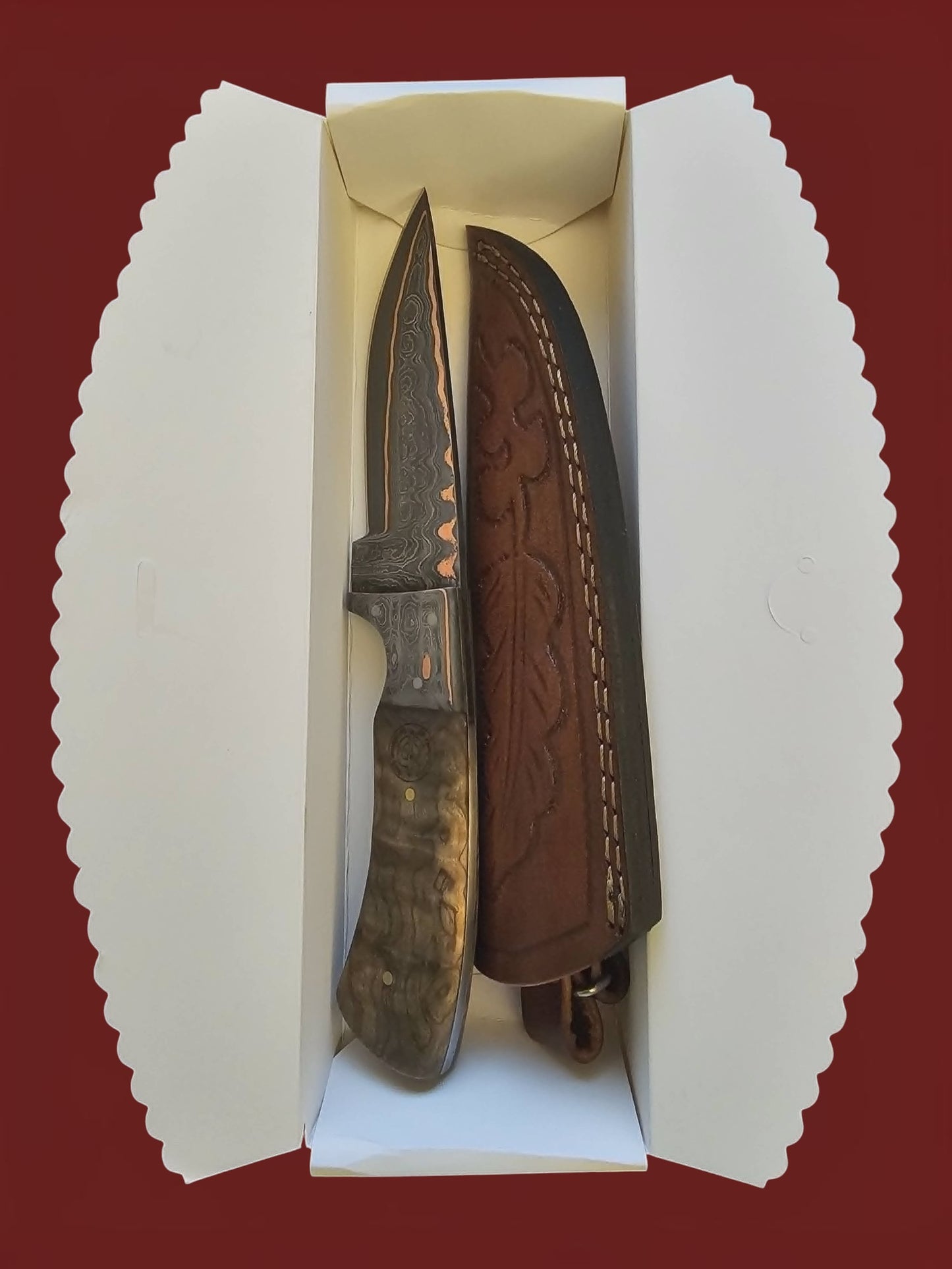 R027 Hunting Knife Cu-Mai & Horn