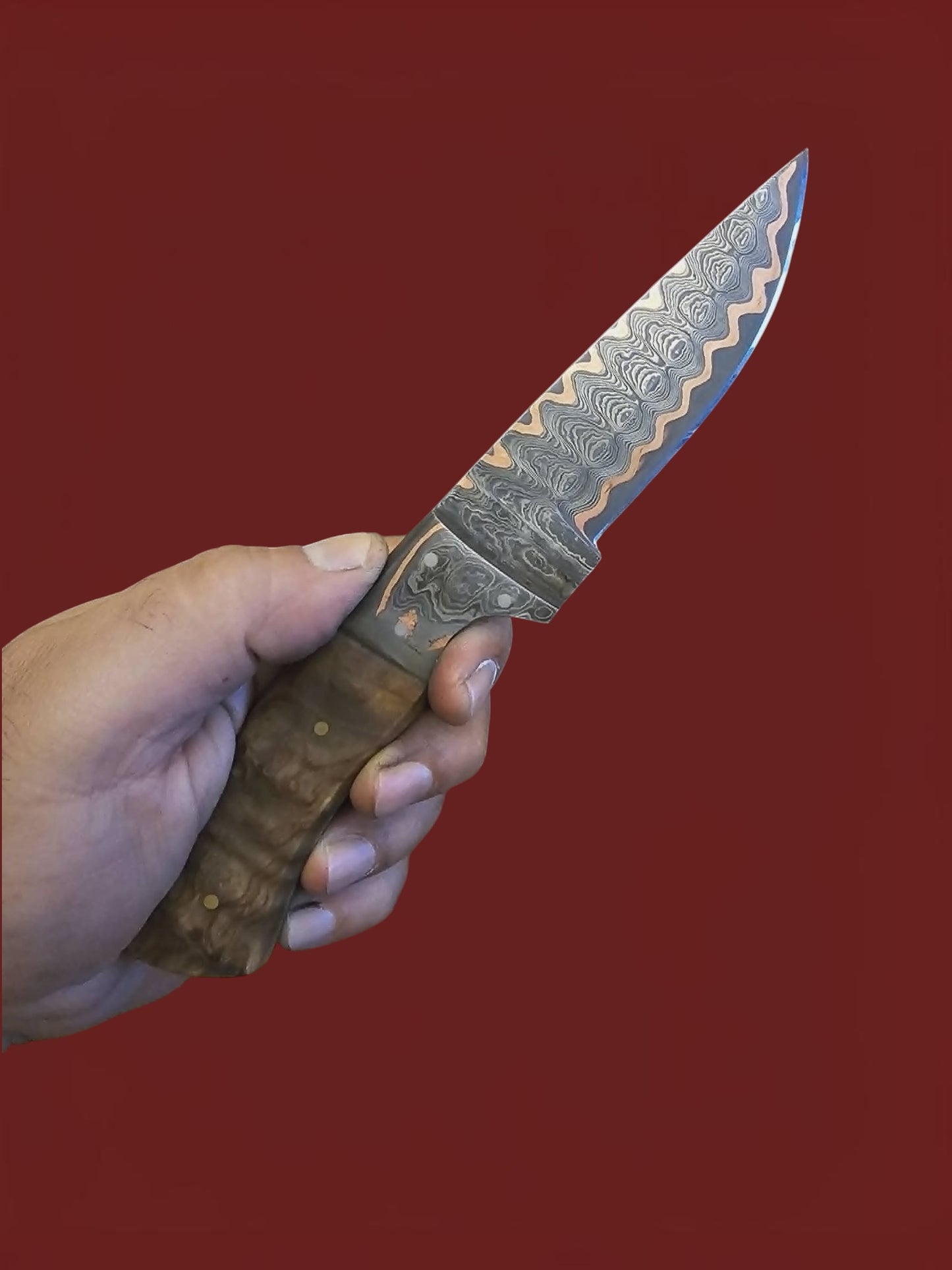 R027 Hunting Knife Cu-Mai & Horn