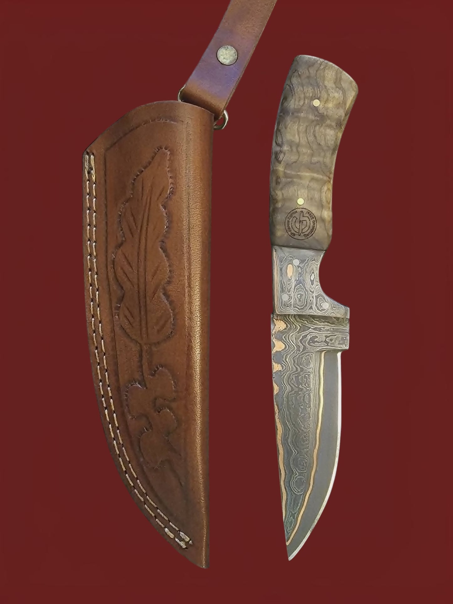 R027 Hunting Knife Cu-Mai & Horn