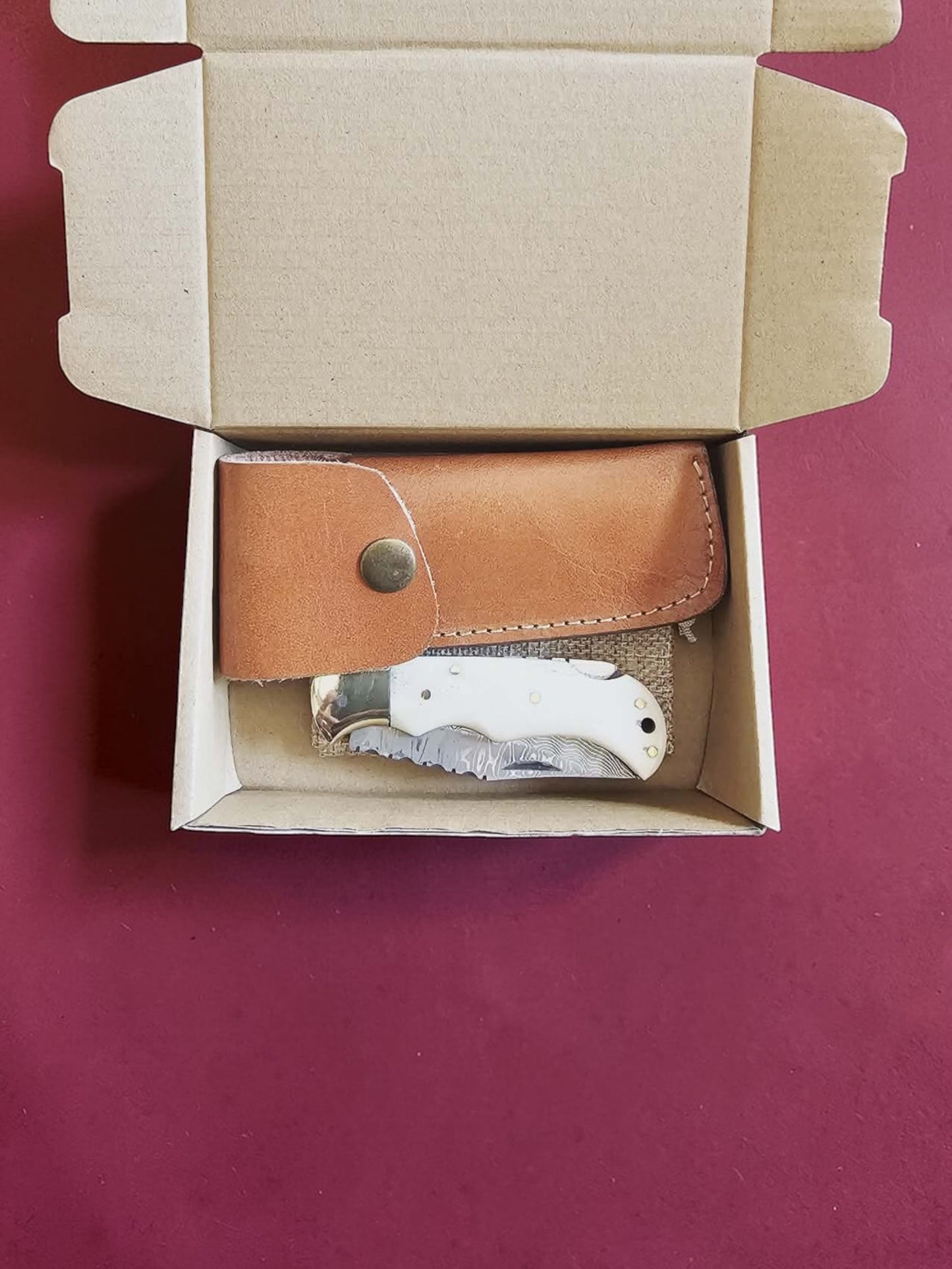 F073 - Χειροποίητο Tsiakkoui από Δαμασκηνό ατσάλι νέας γενιάς (ανοξείδωτο) & Κόκκαλο καμήλας