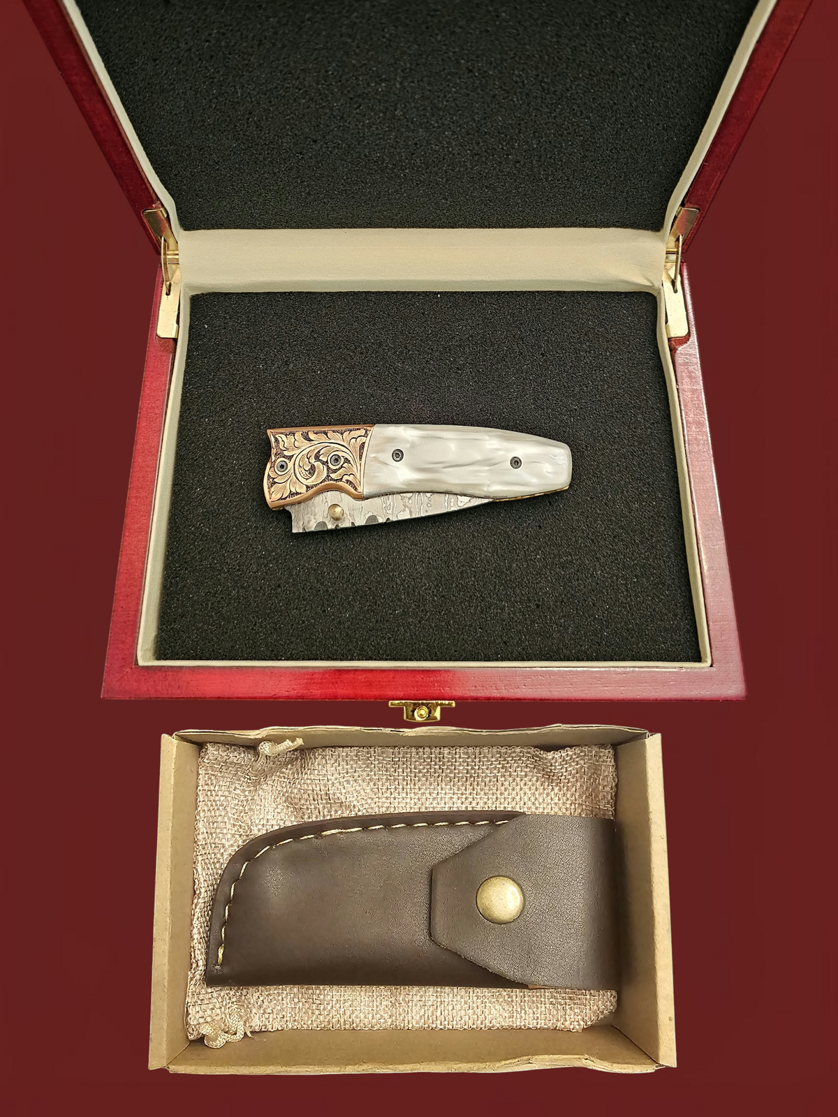 F150 - GP-CY2 | 2026 Stainless Damascus Steel & Resin
