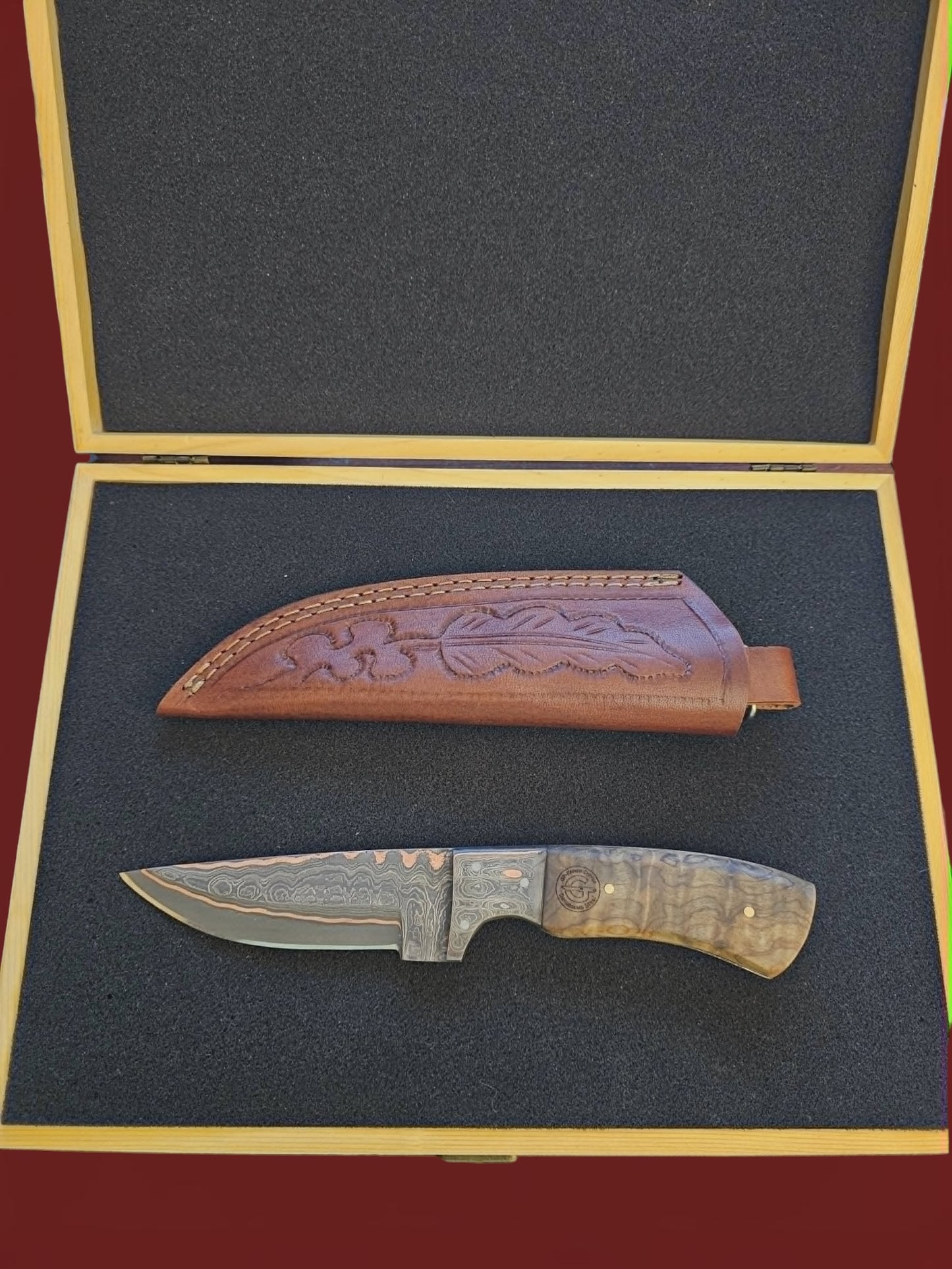 R027 Hunting Knife Cu-Mai & Horn