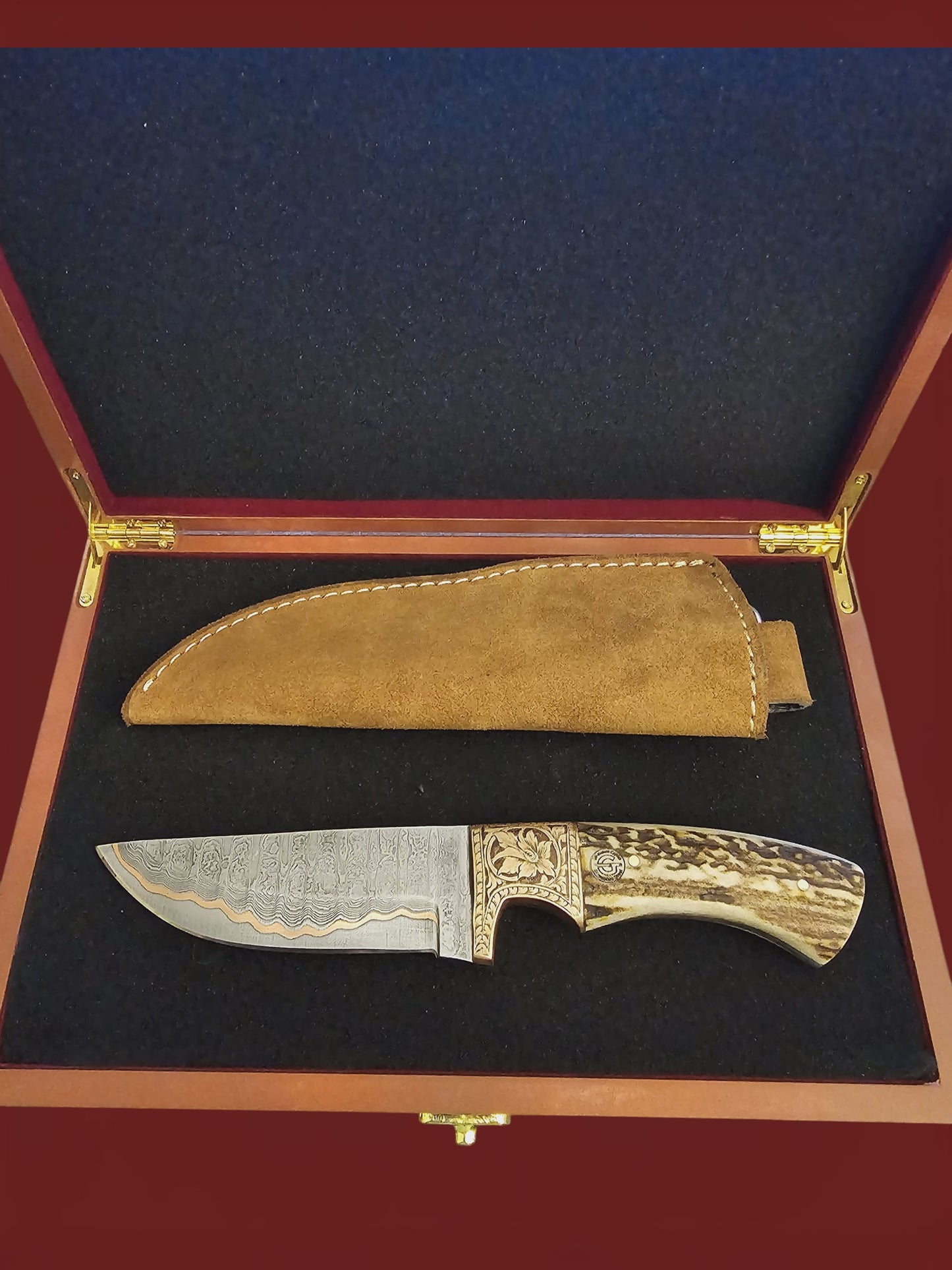 R029 Hunting Knife Cu-Mai & Horn