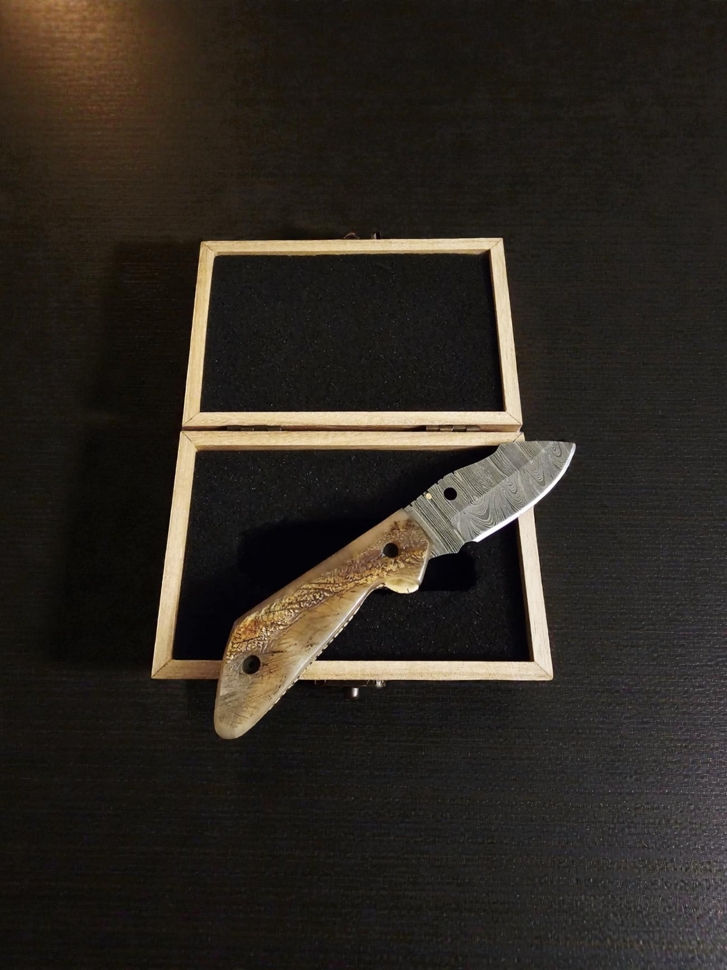 S131G – Handmade Stalwart EDC + Wooden Gift Box