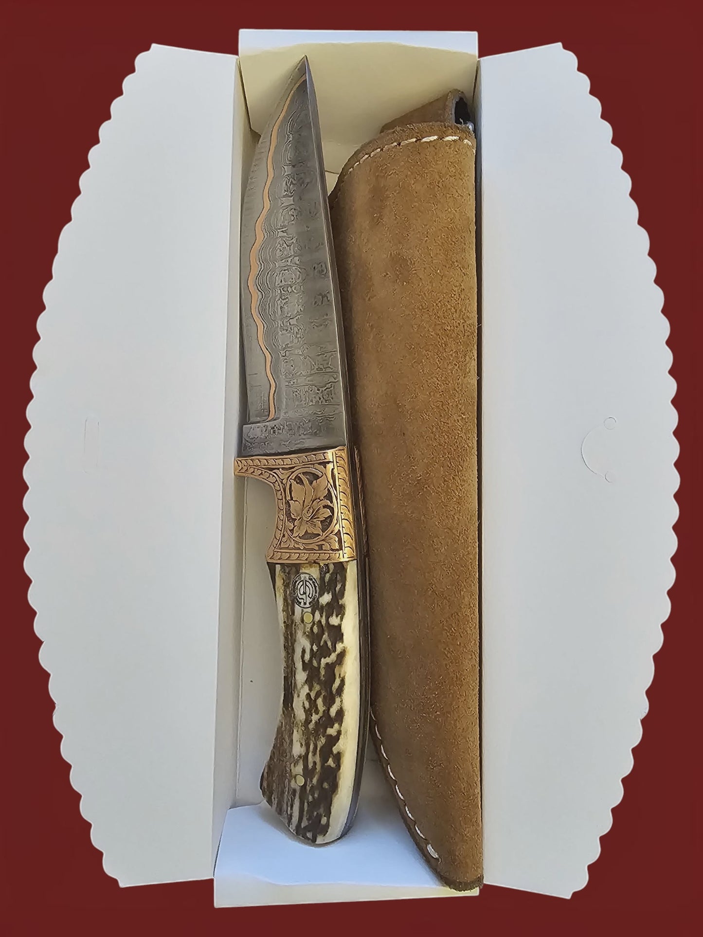 R029 Hunting Knife Cu-Mai & Horn