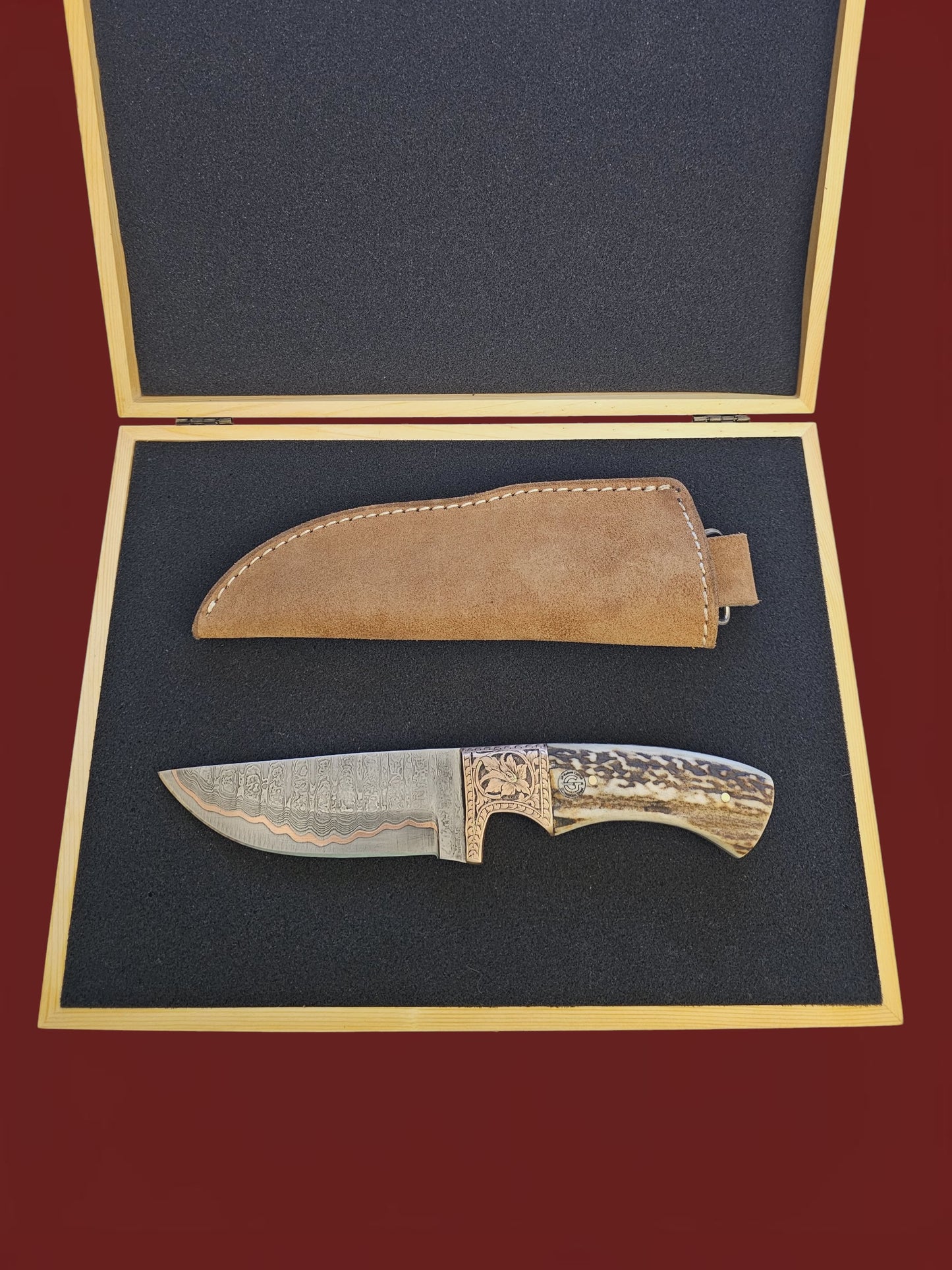 R029 Hunting Knife Cu-Mai & Horn