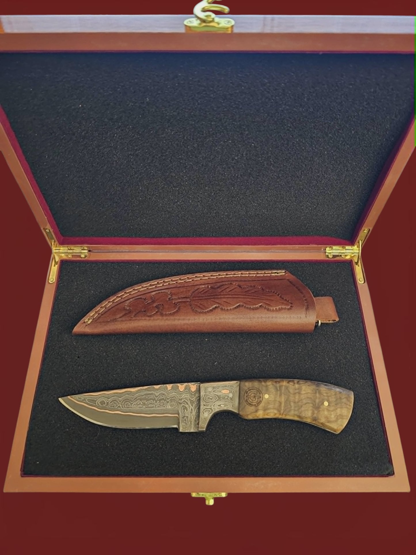 R027 Hunting Knife Cu-Mai & Horn